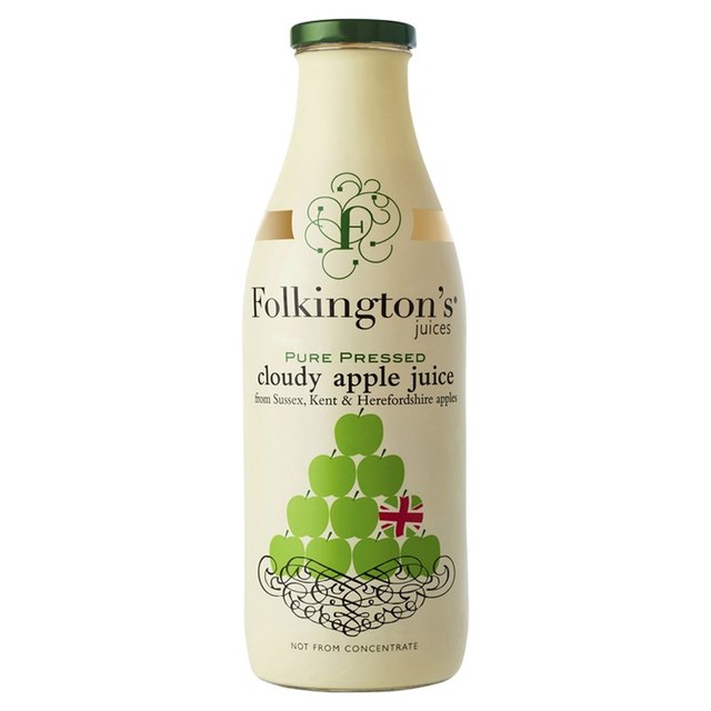 Folkington's Apple Juice Still Fruit Juice Drink 1L