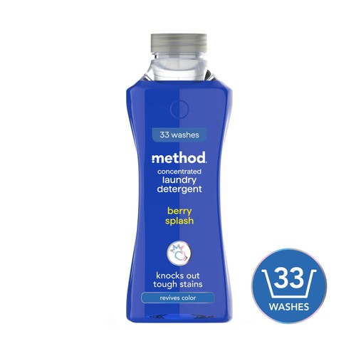 Method Concentrated Laundry Liquid Berry