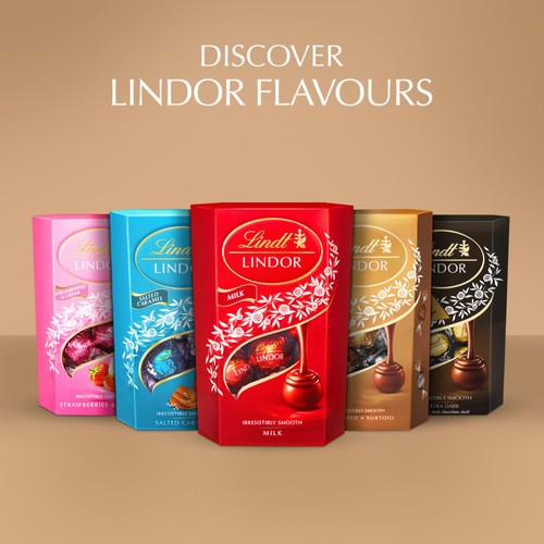Lindt LINDOR Irish Cream Chocolate Truffles Box