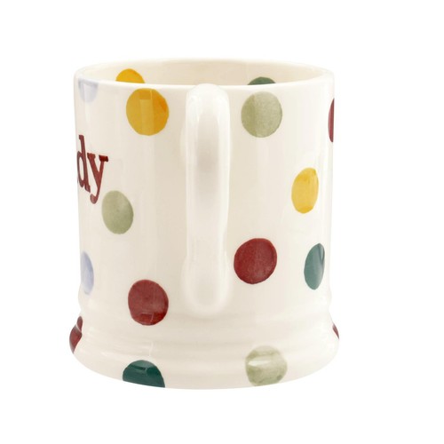Emma Bridgewater Polka Dot Daddy 1/2 Pint Mug