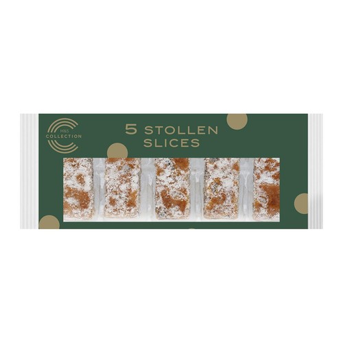 M&S Collection 5 Stollen Slices