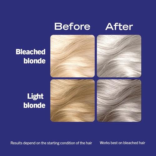 Schwarzkopf Live Post Bleach Toner Ice White, Semi-Permanent Blonde