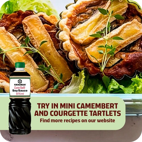 Kikkoman Less Salt Soy Sauce 43% Reduced Salt