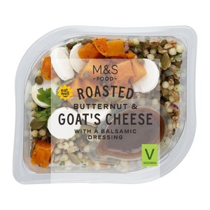Roasted Butternut, Lentil & Goat's Cheese