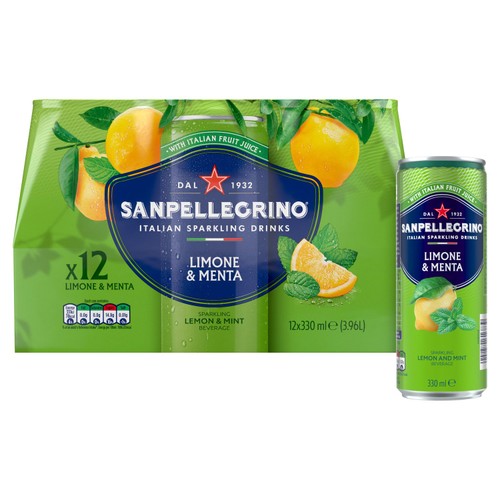 San Pellegrino Lemon & Mint