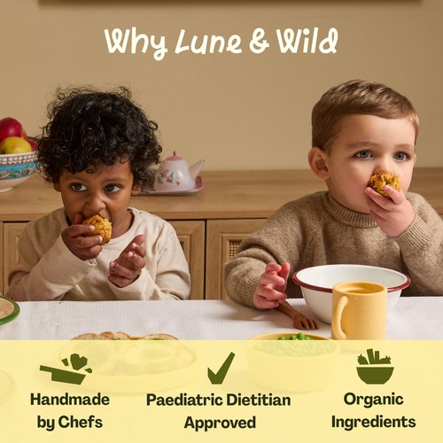 Lune & Wild Handmade Blueberry & Banana Muffins 9+ months