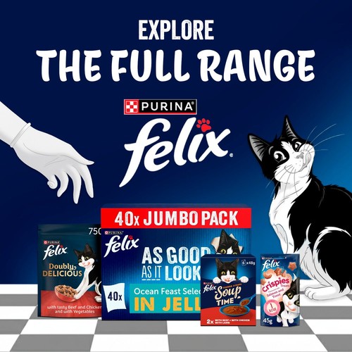 Felix Soup Tender Strips Farm Selection Wet Cat Food