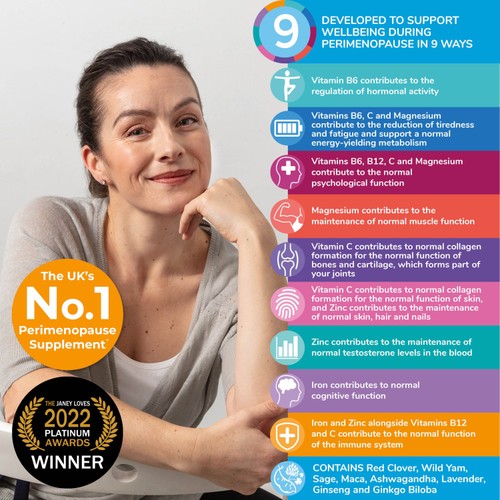 Health & Her Perimenopause Multi-nutrient Support Supplement Capsules 