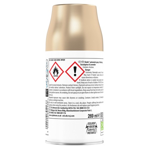 Glade Automatic Spray Refill Eucalyptus & Lavender