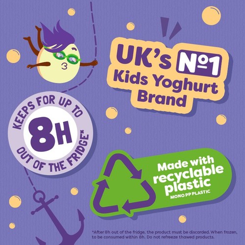 Petits Filous Kids Greek Style Vanilla Yoghurt Pouch
