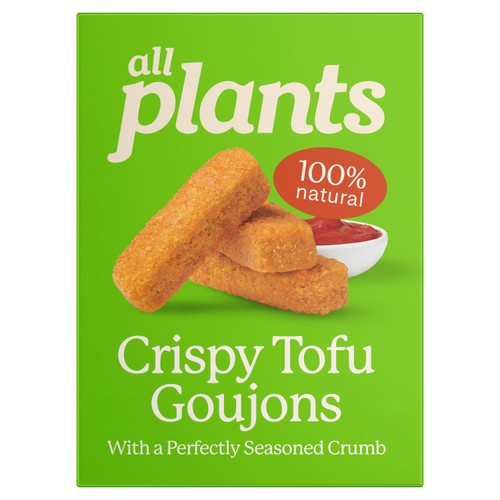 all plants Tofu Goujons Spinach & Pea