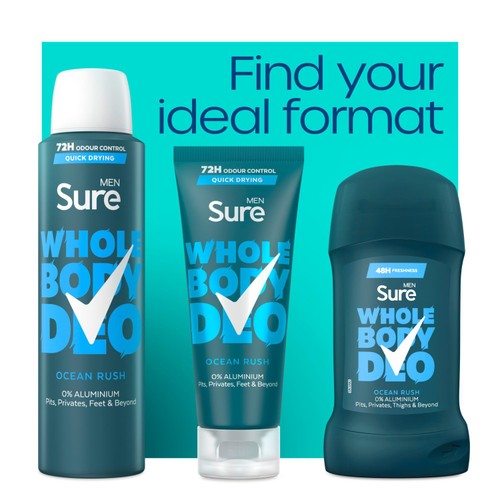 Sure Men Whole Body Ocean Rush Deodorant