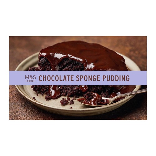 M&S Chocolate Sponge Pudding