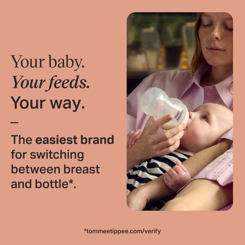 Tommee Tippee Newborn Baby Bottle Starter Kit - Natural Start