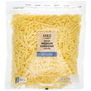 M&S British Mature Grated Cheddar
