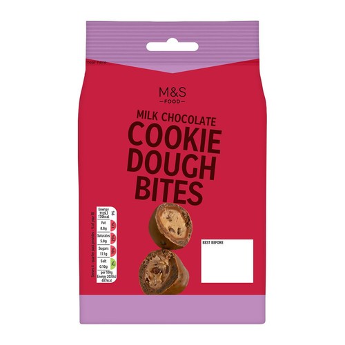 M&S Milk Chocolate Cookie Dough Bites