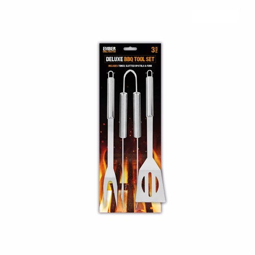 Ember BBQ Deluxe Stainless Steel Tool Set