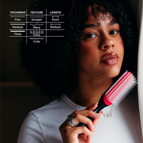 Denman Classic Hair Styling Brush, 7 Row