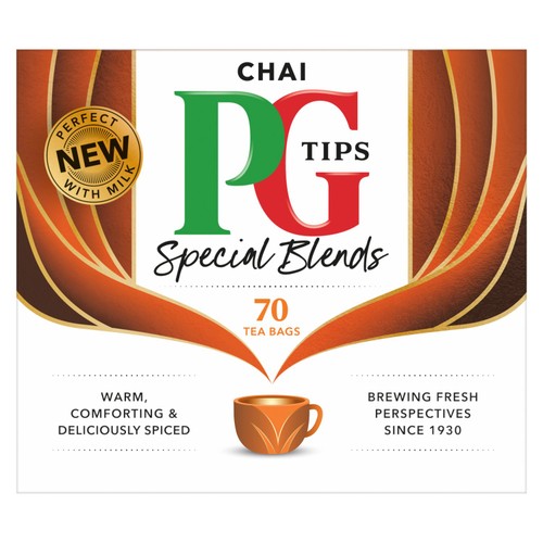 PG Tips Chai Warm and Spicy Plant Based Biodegradable Tea Bags