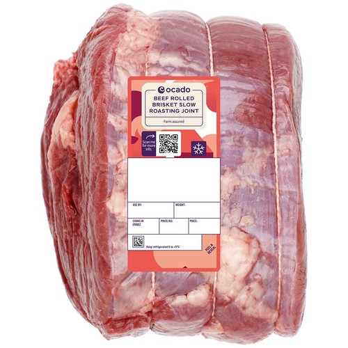 Ocado Beef Rolled Brisket Slow Roasting Joint