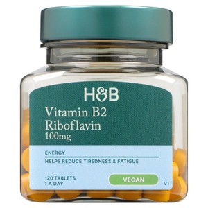 Holland & Barrett Vitamin B2 & Riboflavin 100mg