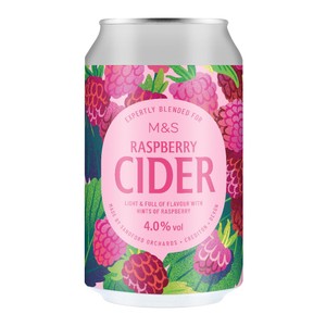 M&S x Sandford's Raspberry Cider