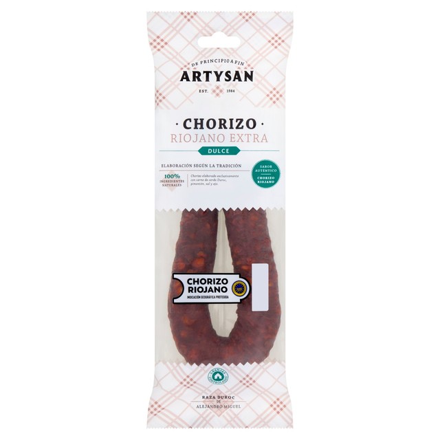 Artysan Mild Chorizo Ring IGP - Made without Nitrates