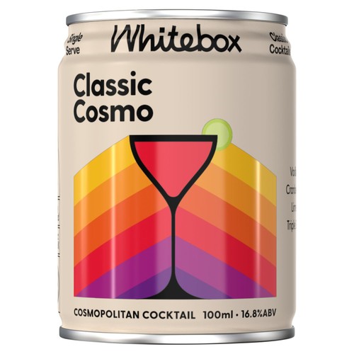 Whitebox Cocktails Classic Cosmo Cocktail Can