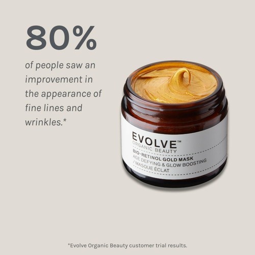 Evolve Beauty Bio-Retinol Gold Mask