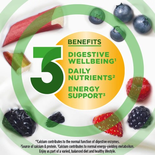 Activia Rhubarb Prune Blueberry Berries Multipack Fruit Yoghurt