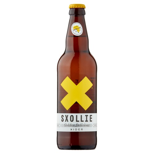 Sxollie GOLDEN DELICIOUS 500ML BOTTLE 4.5%
