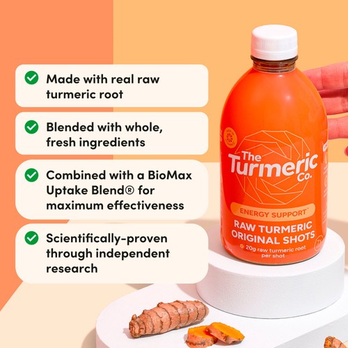The Turmeric Co. Raw Turmeric Original Dosing Bottle