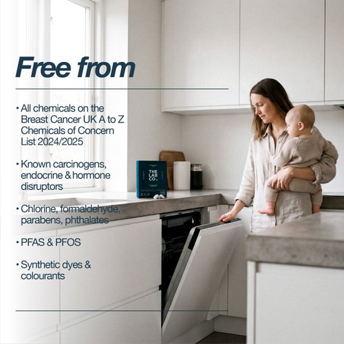 The Lab Co. Dishwasher Tablets Fragrance Free 