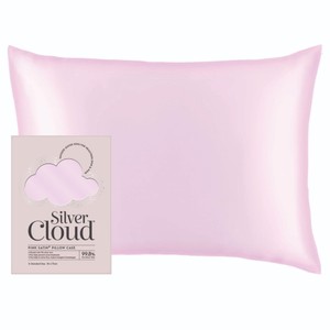 Silver Cloud Silver Satin Pillowcase Infused With Silver Ions
