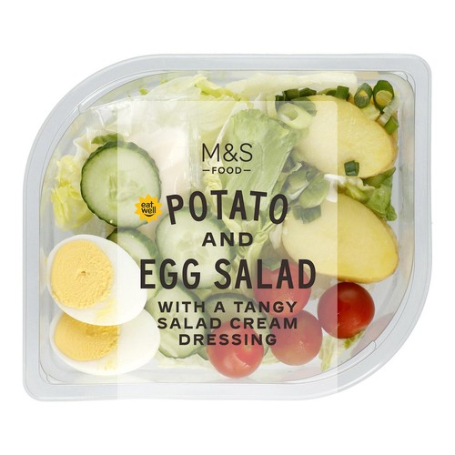 M&S New Potato, Cherry Tomato & Egg Salad