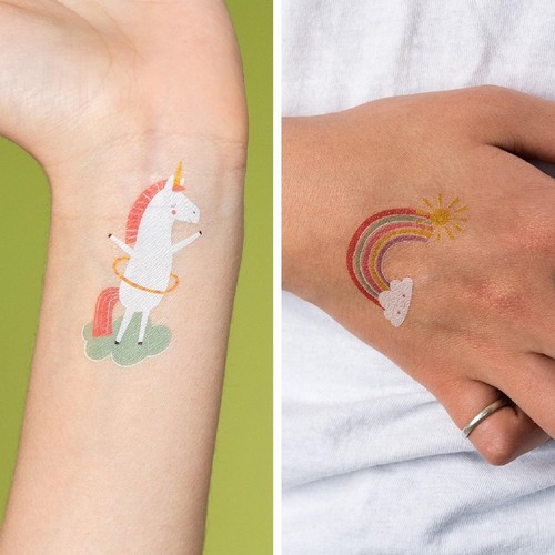 Magical Unicorn Temporary Tattoos 