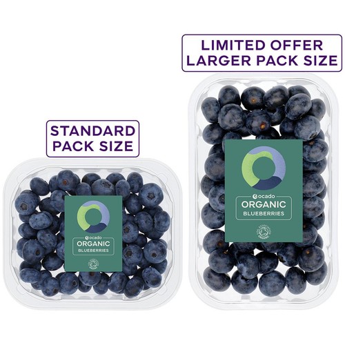 Ocado Organic Blueberries
