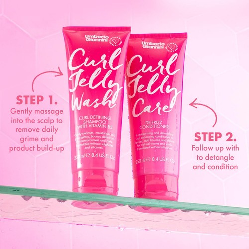 Umberto Giannini Curl Jelly Gloss Wash Shampoo