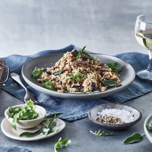 COOK Portobello Mushroom Risotto for 1