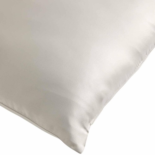M&S Silk Pillowcase, Light Grey