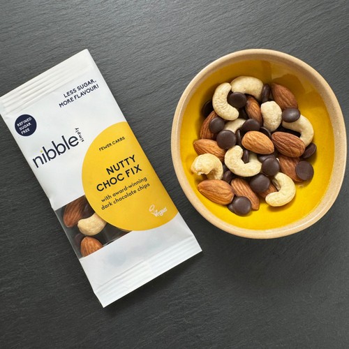 Nibble Simply Nutty Choc Fix Trail Mix