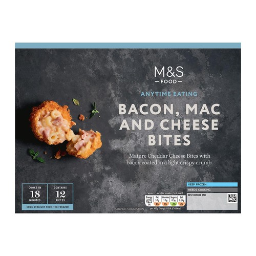 M&S Bacon, Mac and Cheese Bites