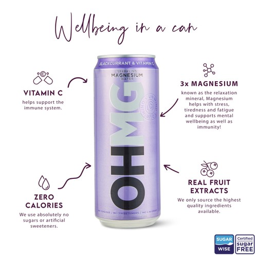 OHMG Variety sparkling magnesium water