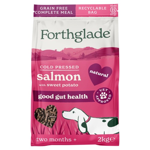Forthglade Cold Pressed Dry Dog Food Salmon with Sweet Potato