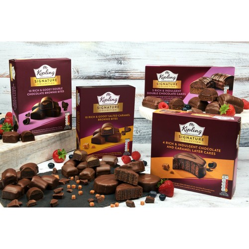 Mr Kipling Signature Chocolate Caramel Brownie Bites