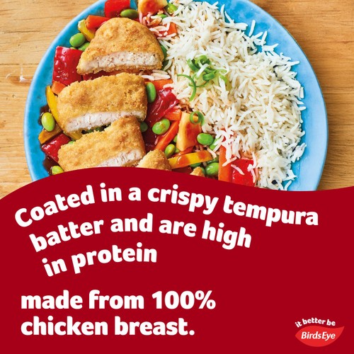 Birds Eye 2 Crispy Chicken in Tempura Batter