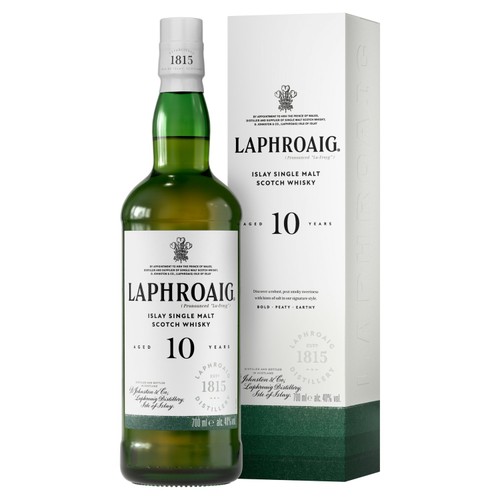Laphroaig 10 Year Old Islay Single Malt Scotch Whisky