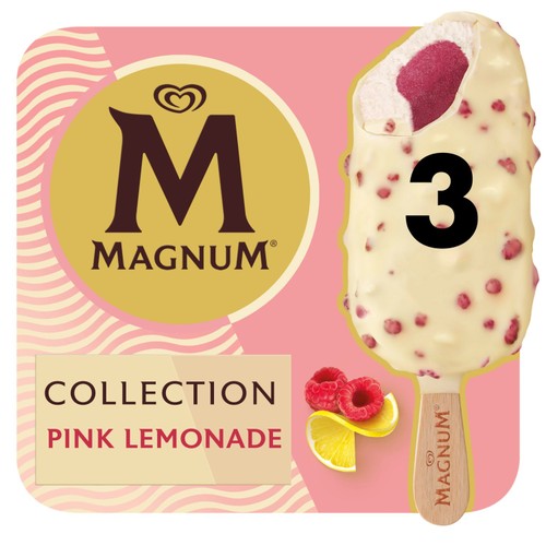 Magnum Collection Pink Lemonade Ice Cream Sticks