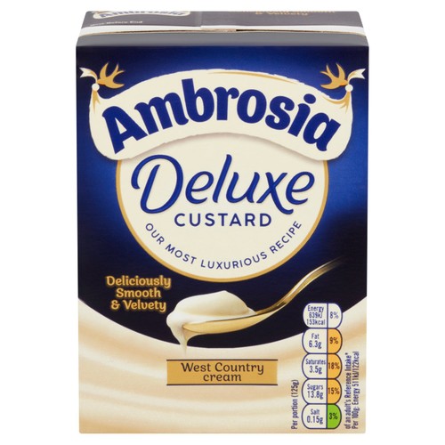 Ambrosia Deluxe Ready To Serve Custard Carton