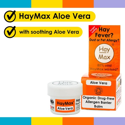HayMax Aloe Vera Organic Allergy Barrier Balm